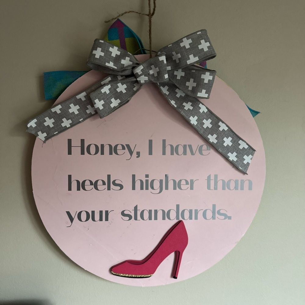 Sarcastic Womens wall decor